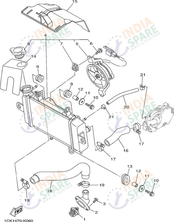 RADIATOR & HOSE